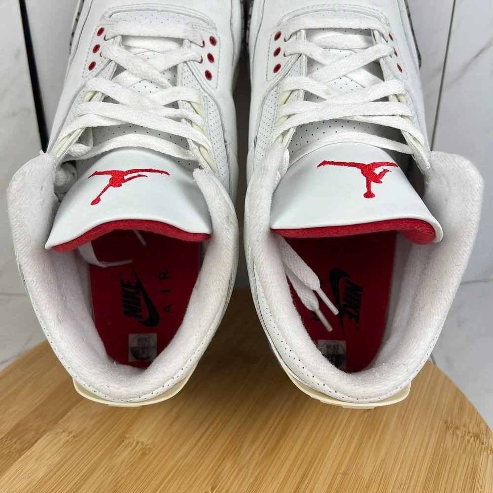 Nike Air Jordan 3 Retro Mid White Cement Reimagined Mens Size 12 Shoe DN3707-100
